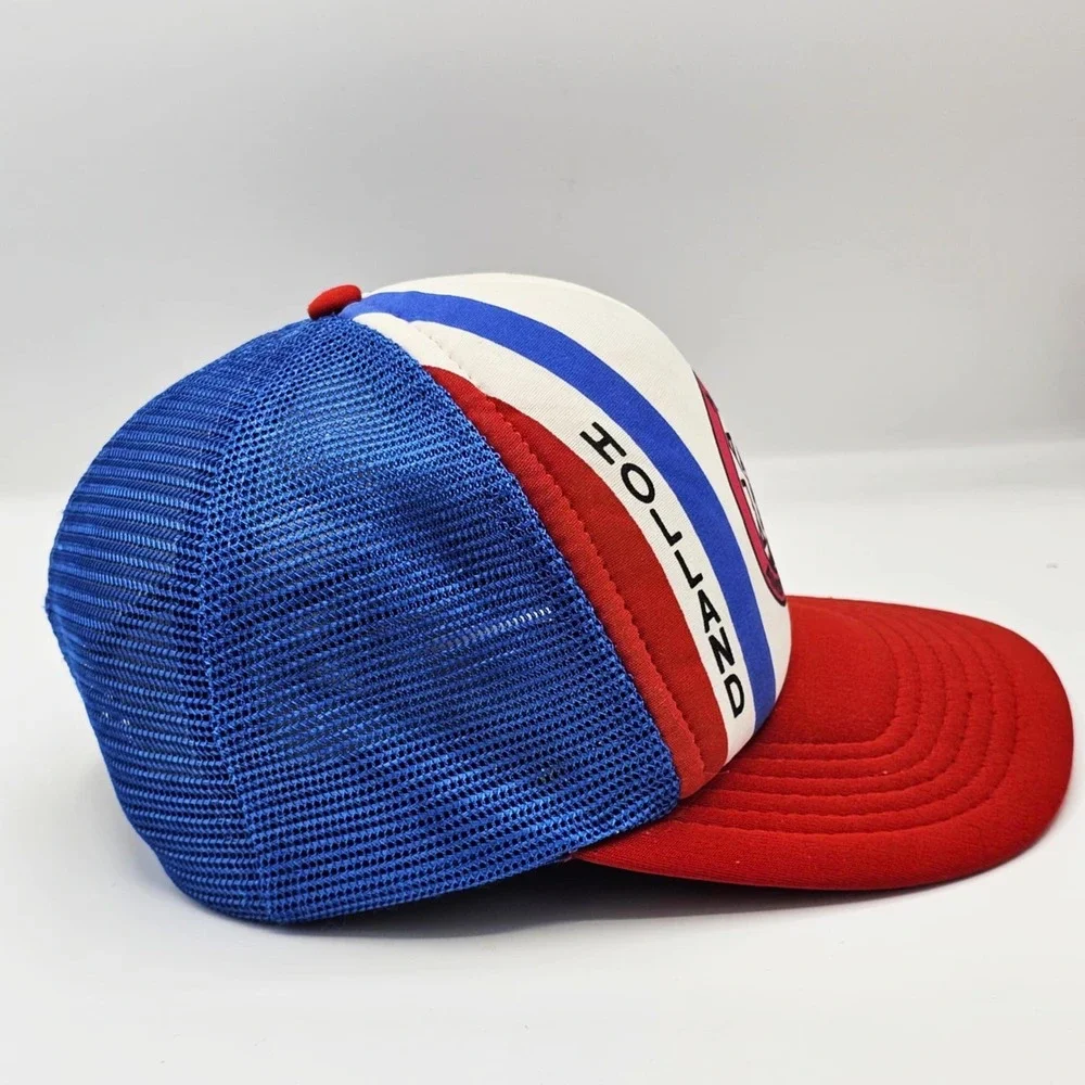 Ajax Amsterdam Vintage 80s Holland Euro Cap Trucker Snapback Hat